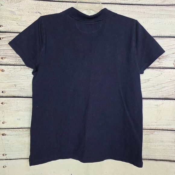 Calvin Klein M Black Short Sleeve Logo Polo Shirt - Picture 3 of 5